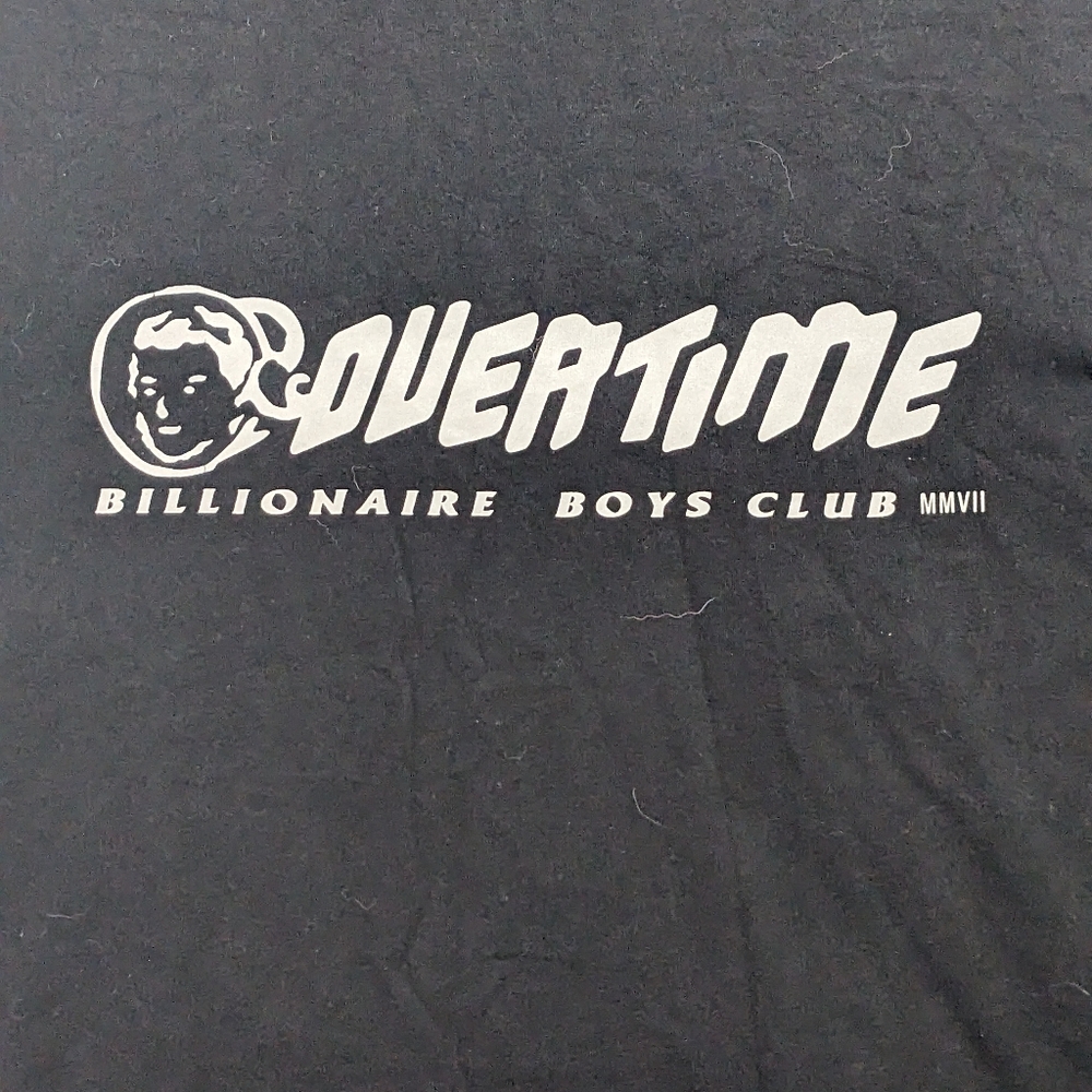 Billionaire Boys Club T Shirt X Overtime Size M BBC Tee MMVII